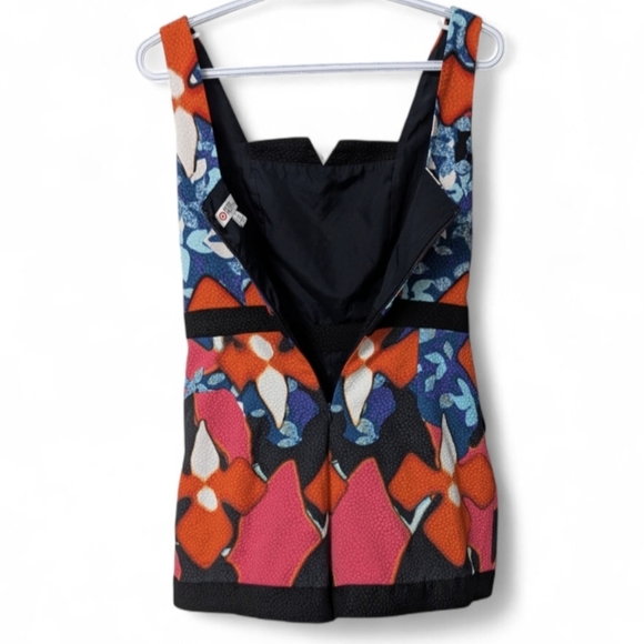 "Like New" PETER PILOTTO x Target 🎯 Floral Pattern Textured Romper - Picture 6 of 10